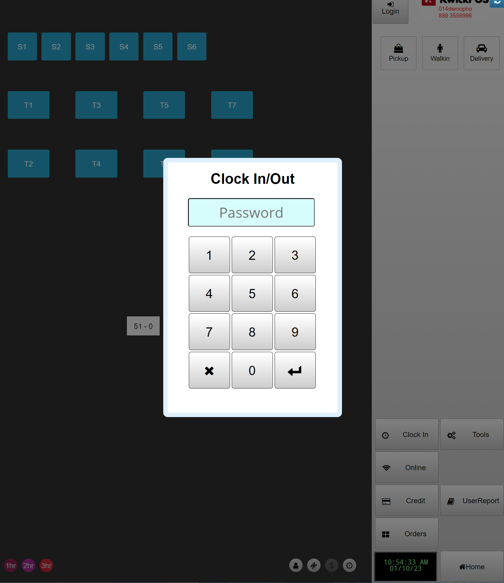 How to Clock In/Out to KwickPOS