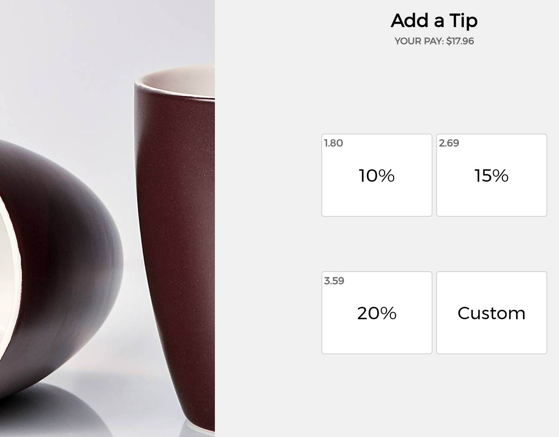 Customer Display Setup